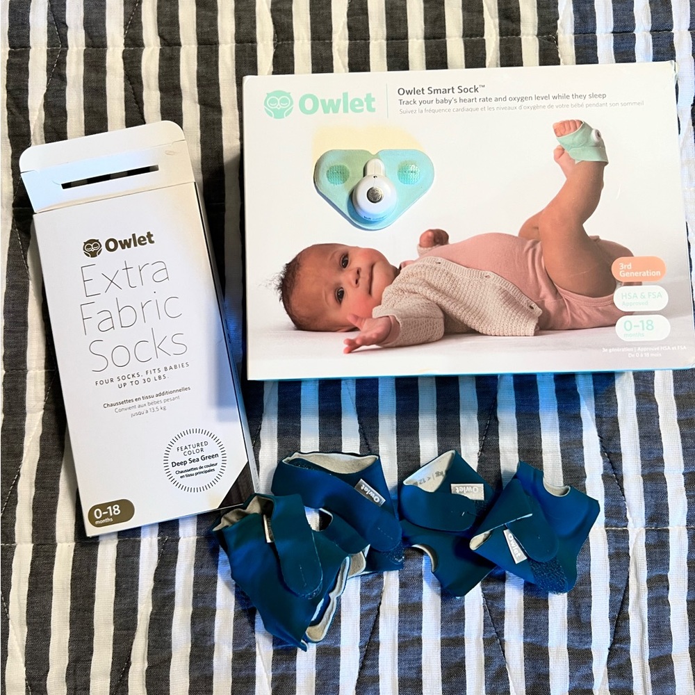Owlet Sock Gen. 3.